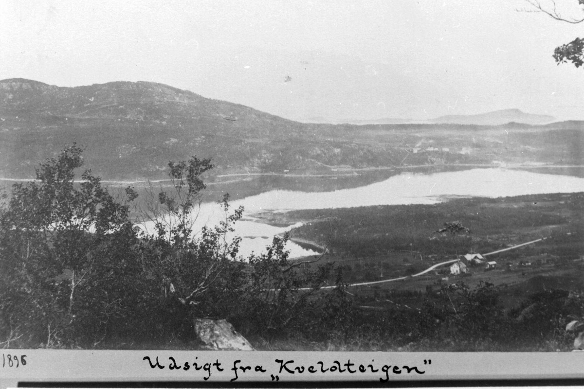 Utsikt fra Kveldteigen mot Harstadbotn, tatt 1896.