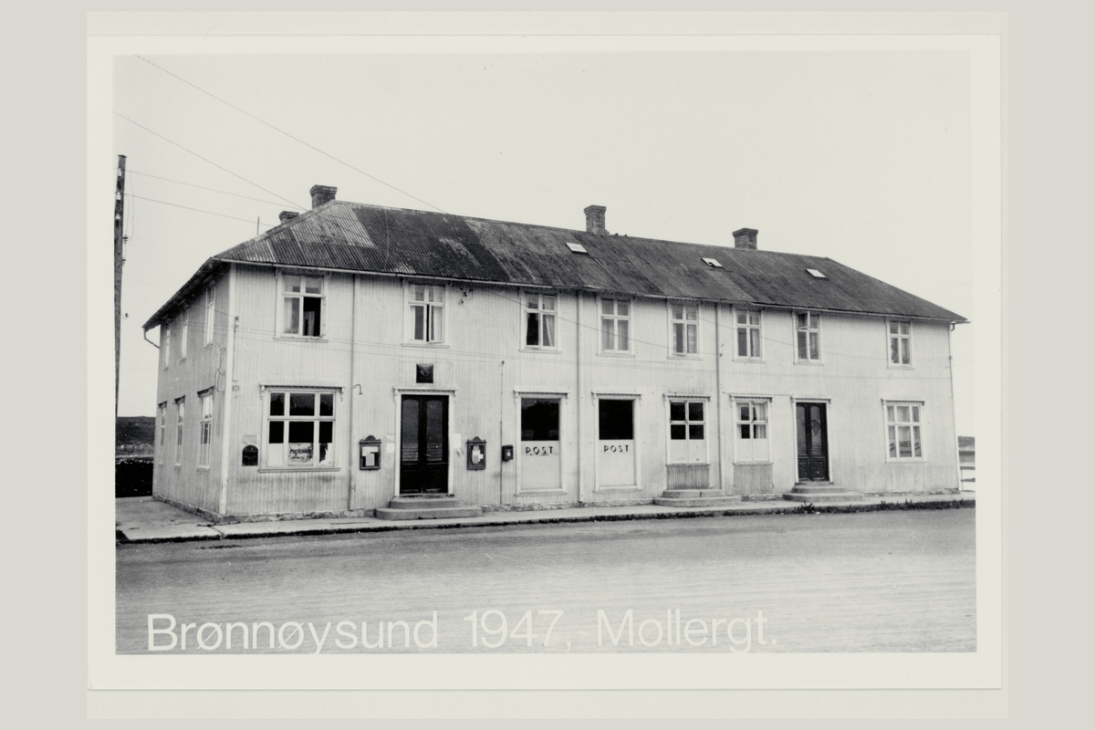 eksteriør, postkontor, 8900 Brønnøysund, postskilt, postkasse