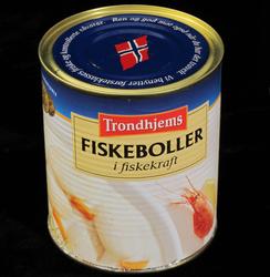 Hermetikkboks Trondhjems fiskeboller