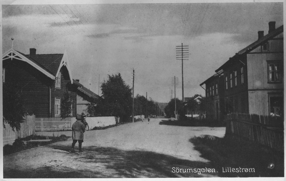 Sørumsgata i 1920-årene.