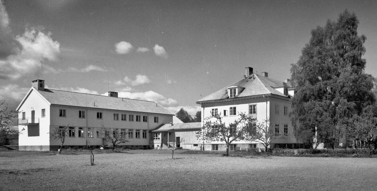 Akershus Husmorskole, Eidsvoll. Utvalg av bilder. Marta Nordheim er et navn som forbindes med bildene. Sannsynligvis 1952.