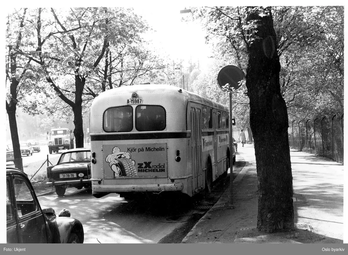 Oslo Sporveiers buss, A-15987, linje 20