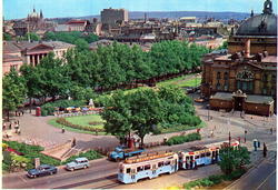 Stortingsgata ved øvre Studenterlunden, nåværende Johanne Dy