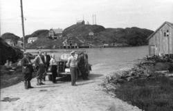 Morsundet med Marøya i bakgrunnen..På tur med Rangvald Mykle