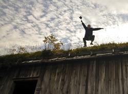 Nesset prestegård.."Karlson på taket" ."Romsdalsmuseet 100 å