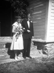 Fra bryllupet til Jonette Oppigard f.25.05.1934 og Arne Helm