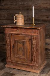 Skap i Eidestua på Romsdalsmuseet.