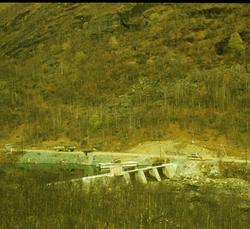Oslo Lysverker. Brekkefoss dam.