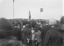 Avduking av minnestein ved Jørgen Olafsen Holm -  400 års-ju