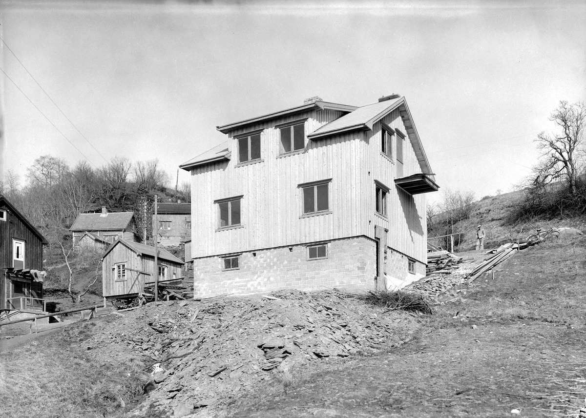 Hus i Buvika for Jarlheim Fabrikker bygd av Einar Hagen