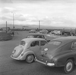 Trafikk ved Fosenfergas avgang på Skansen