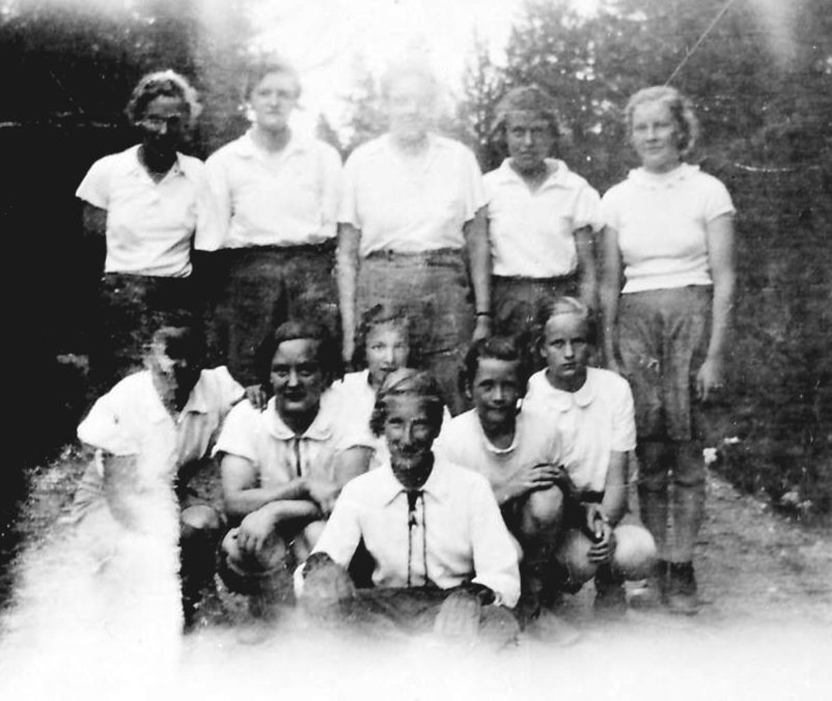 Dame-fotball-lag i Tolga, 1938. 