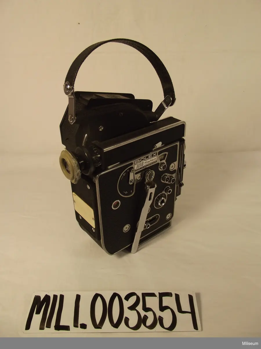 Filmkamera "Bolex H16 Reflex" producerad från 1935.