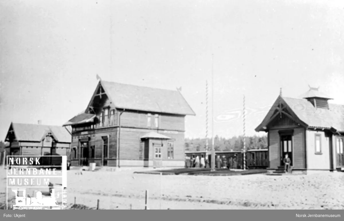 Grinder stasjon, trolig ved Solørbanens høytidelige åpning