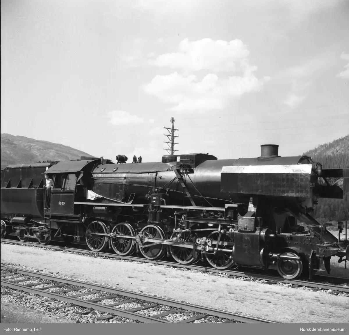 Damplokomotiv type 63a nr. 5839