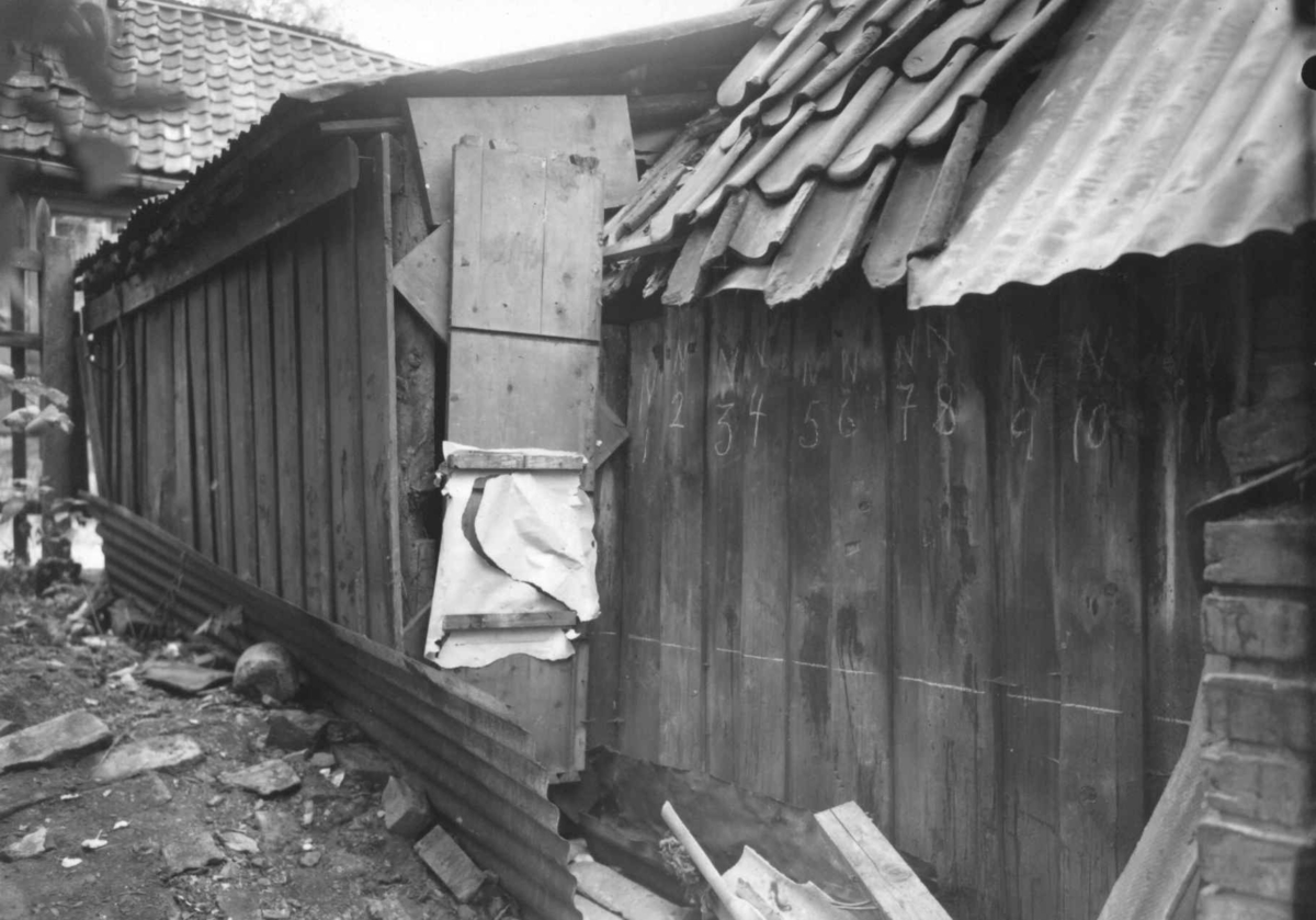 Flisberget 2
Riving av hus på Enerhaugen, 1959.