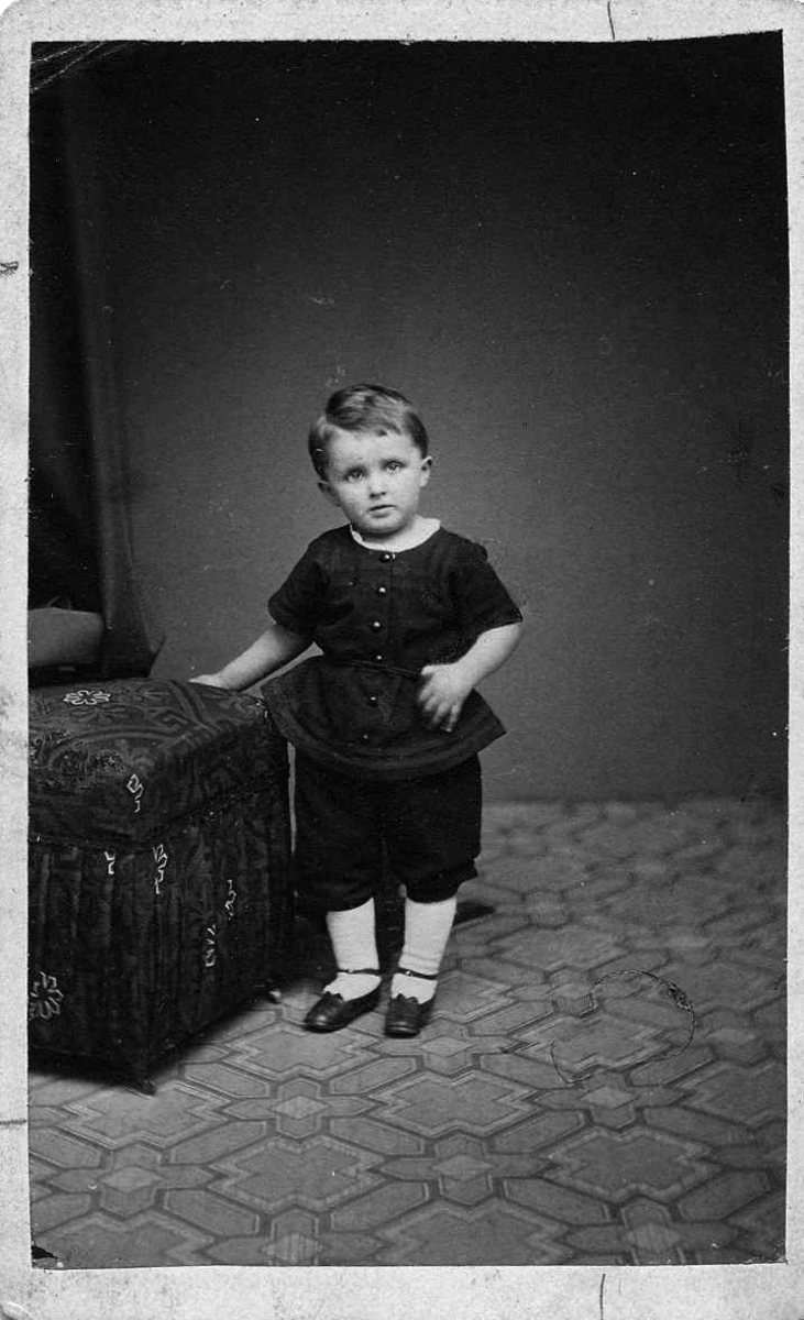 Portrett av Hans Aall som liten gutt.