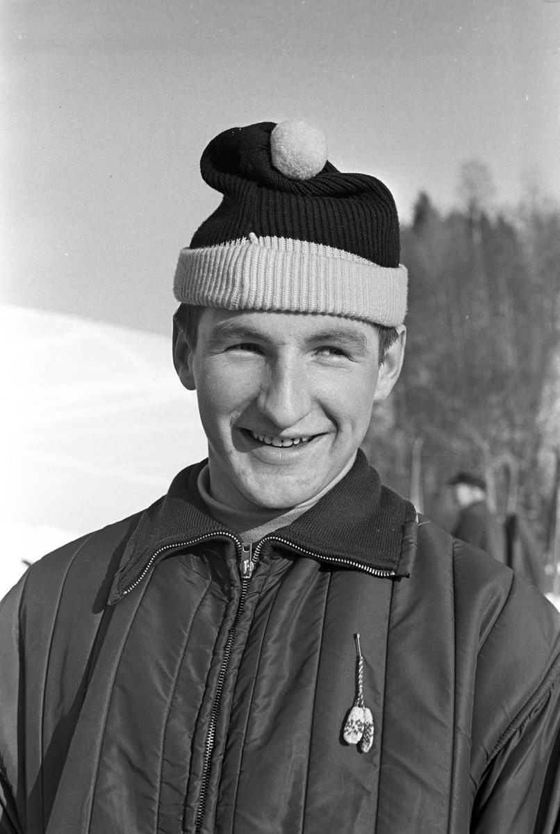 Serie. Bjørn Wirkola. Fotografert 1963 og 1966.