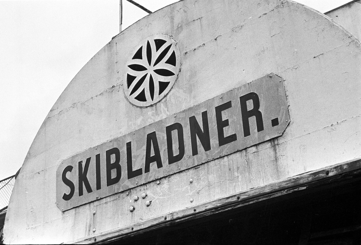 Serie. Detaljer på D/S Skibladner, ved Minnesund. Fotografert sept. 1967.