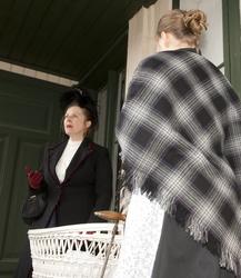 Vandreteateret "Kvinner i hundre!" ble vist på friluftsmusee