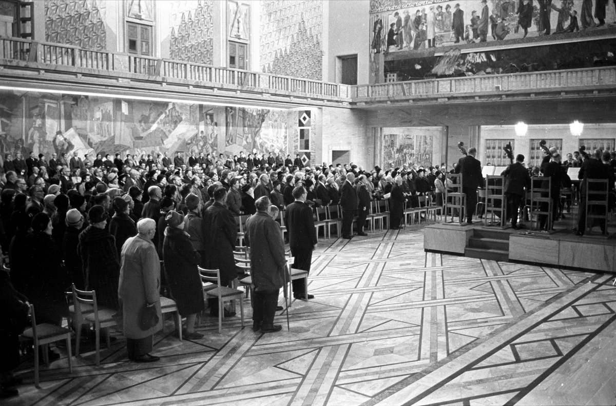 Musikk i Rådhuset, Oslo, 09.04.1965.
