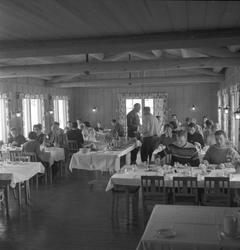 Fra spisesalen, Espedalen Turistheim, Gausdal, Oppland, 24.0