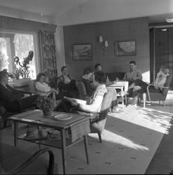 Fra salongen, Espedalen Turistheim, Gausdal, Oppland, 24.02.