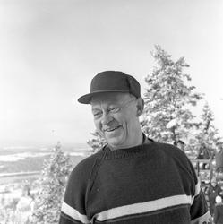 Modum, Vikersund, 1962, hopprenn i Vikersundbakken.