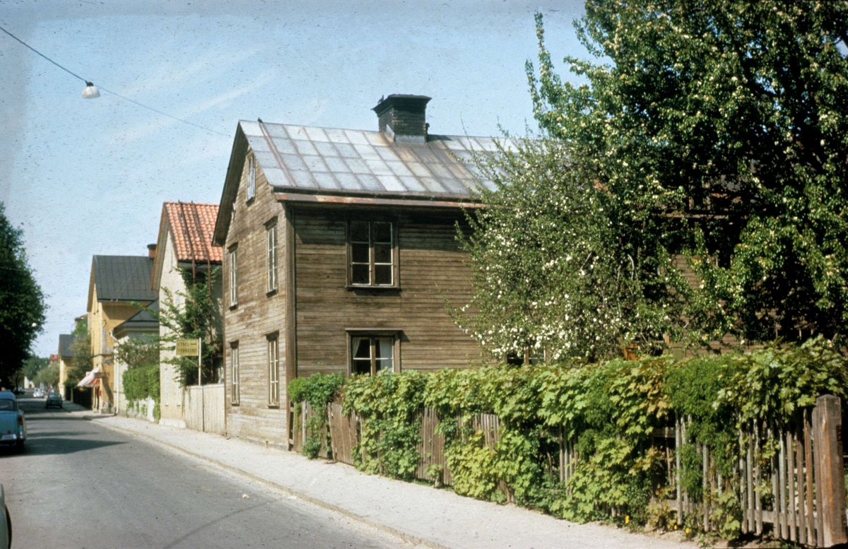 Sturegatan, kvarteret Gjuke, Luthagen, Uppsala 1964