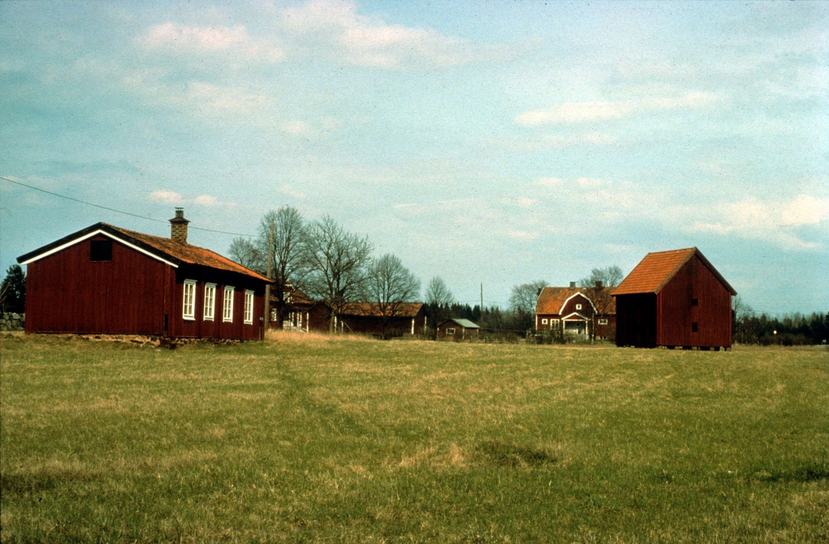 Bebyggelse vid Börstils kyrka, Uppland 1979