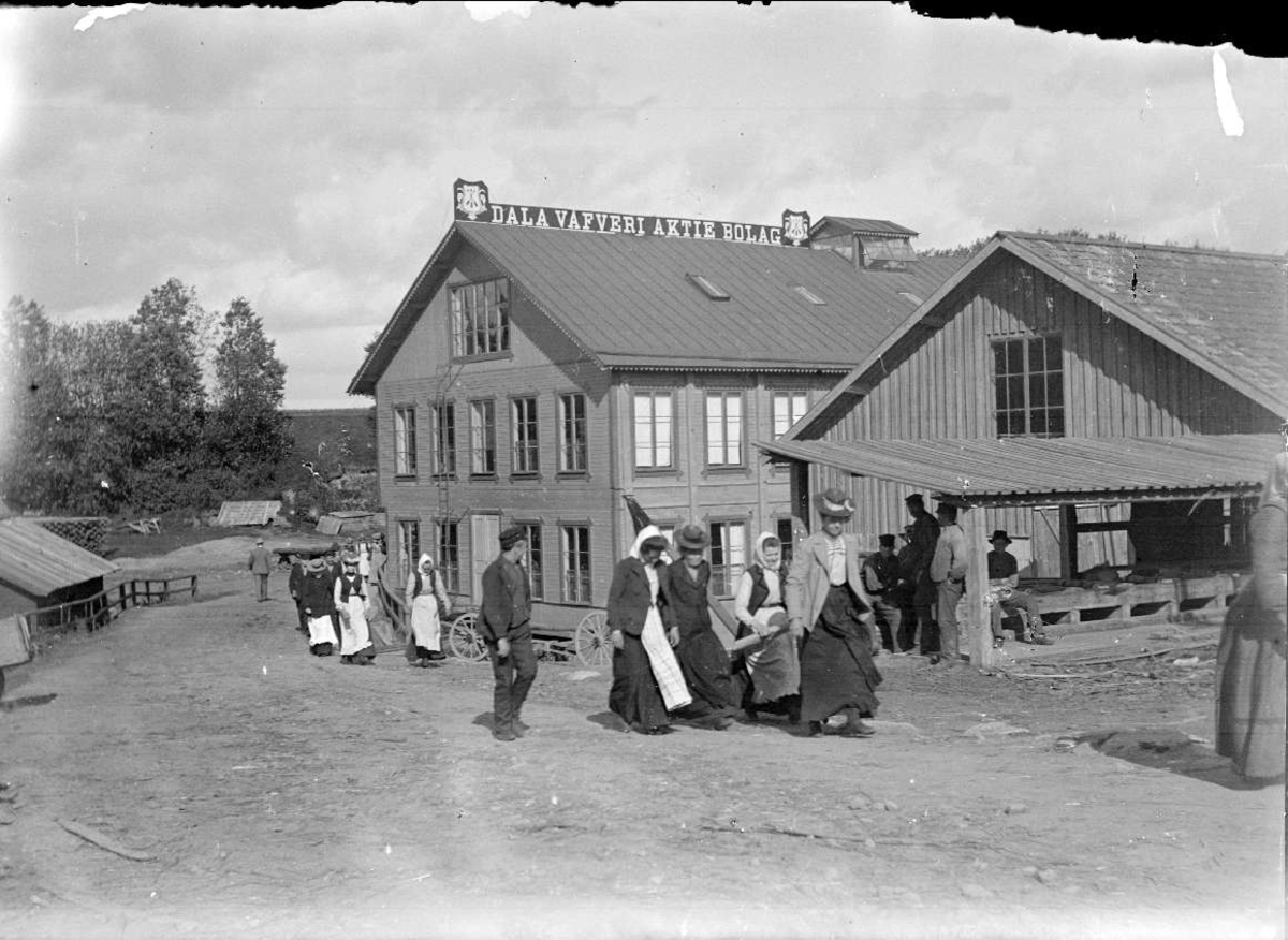 Dala Väveri AB, Säter, Dalarna, före 1913