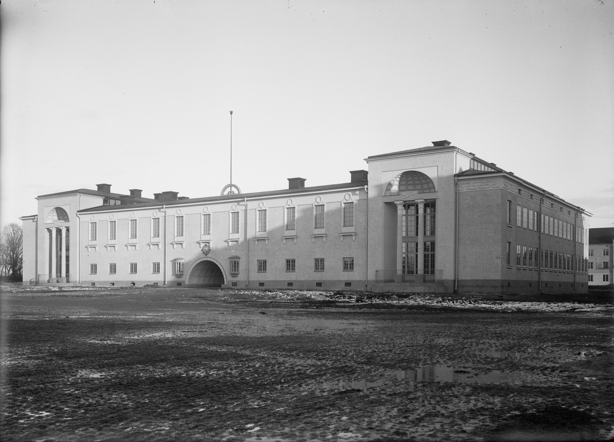 Vaksalaskolan, Vaksala torg, Fålhagen, Uppsala 1927