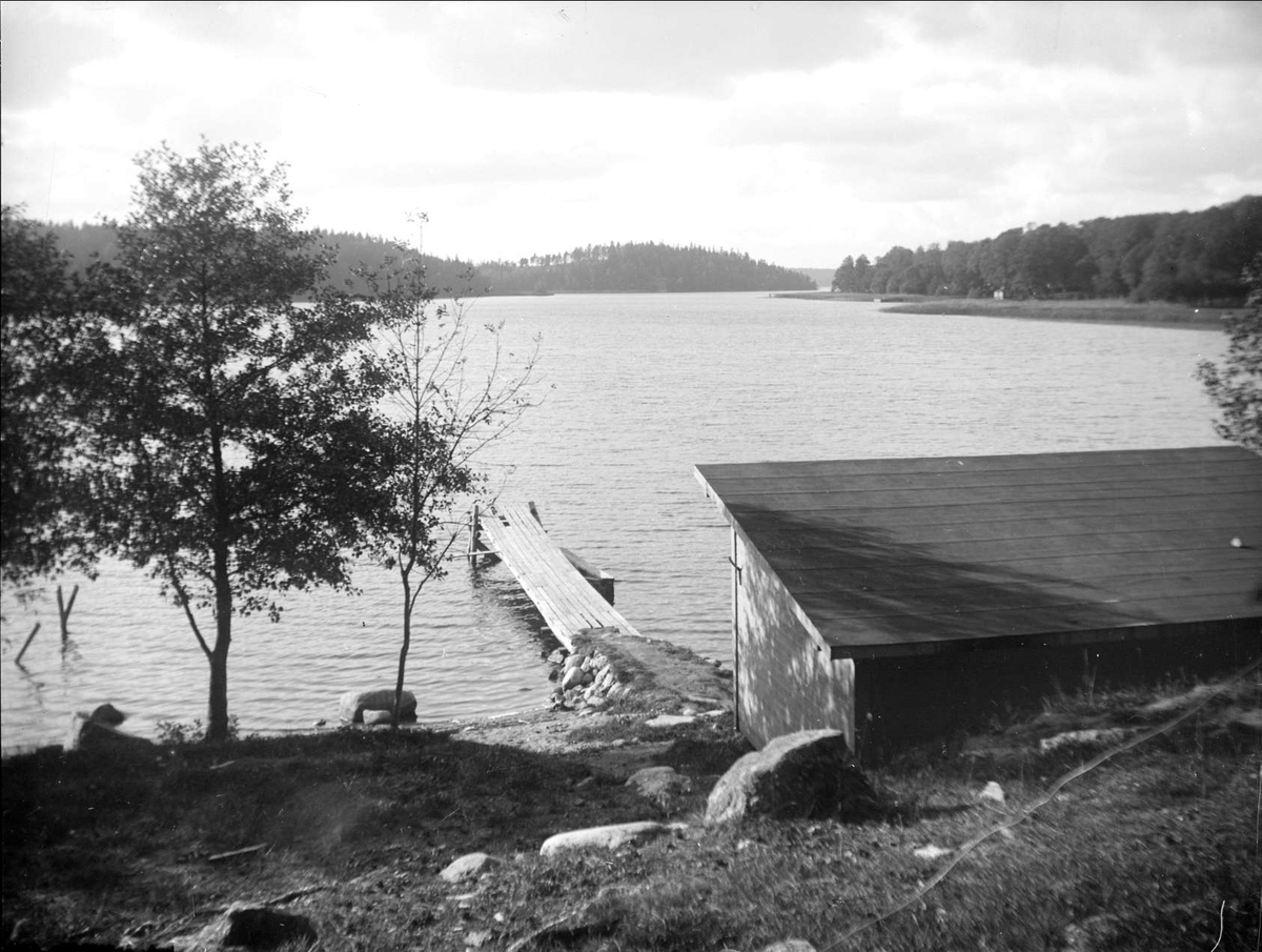Rosersbergsviken, Norrsunda socken, Uppland 1928