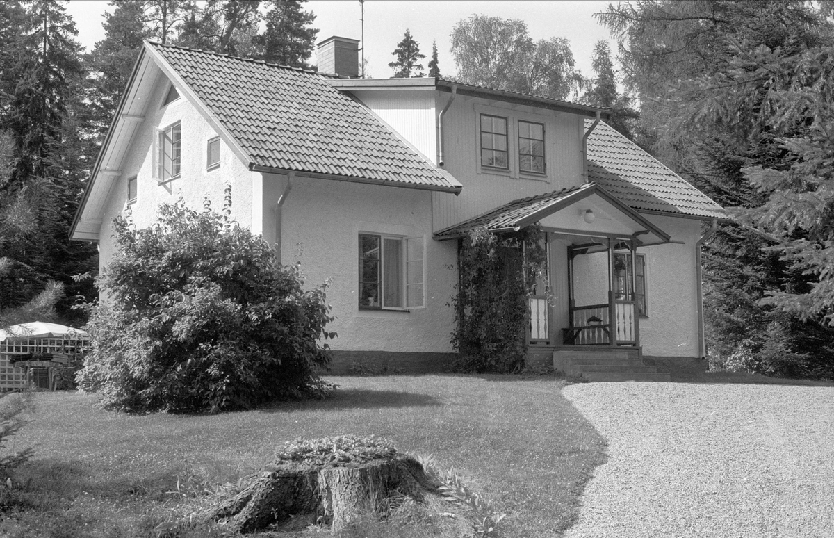 Bostadshus, Kättinge 1:5, Börje socken, Uppland 1983