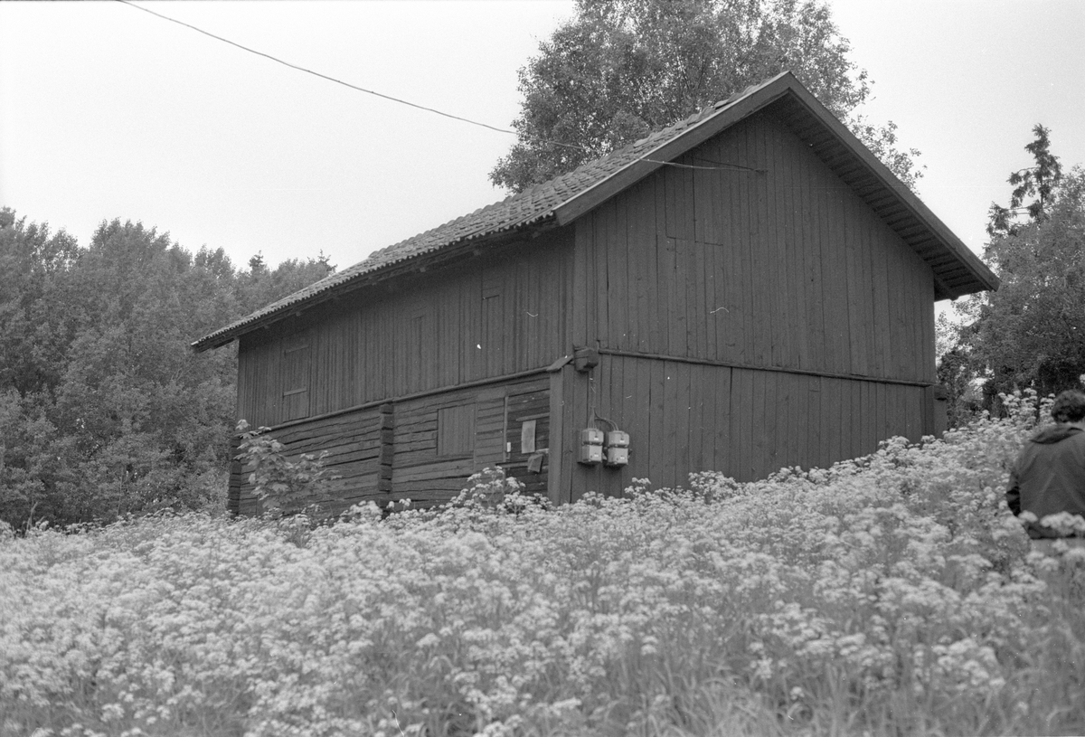 Ladugård, Vreta, Burvik, Knutby socken, Uppland 1987