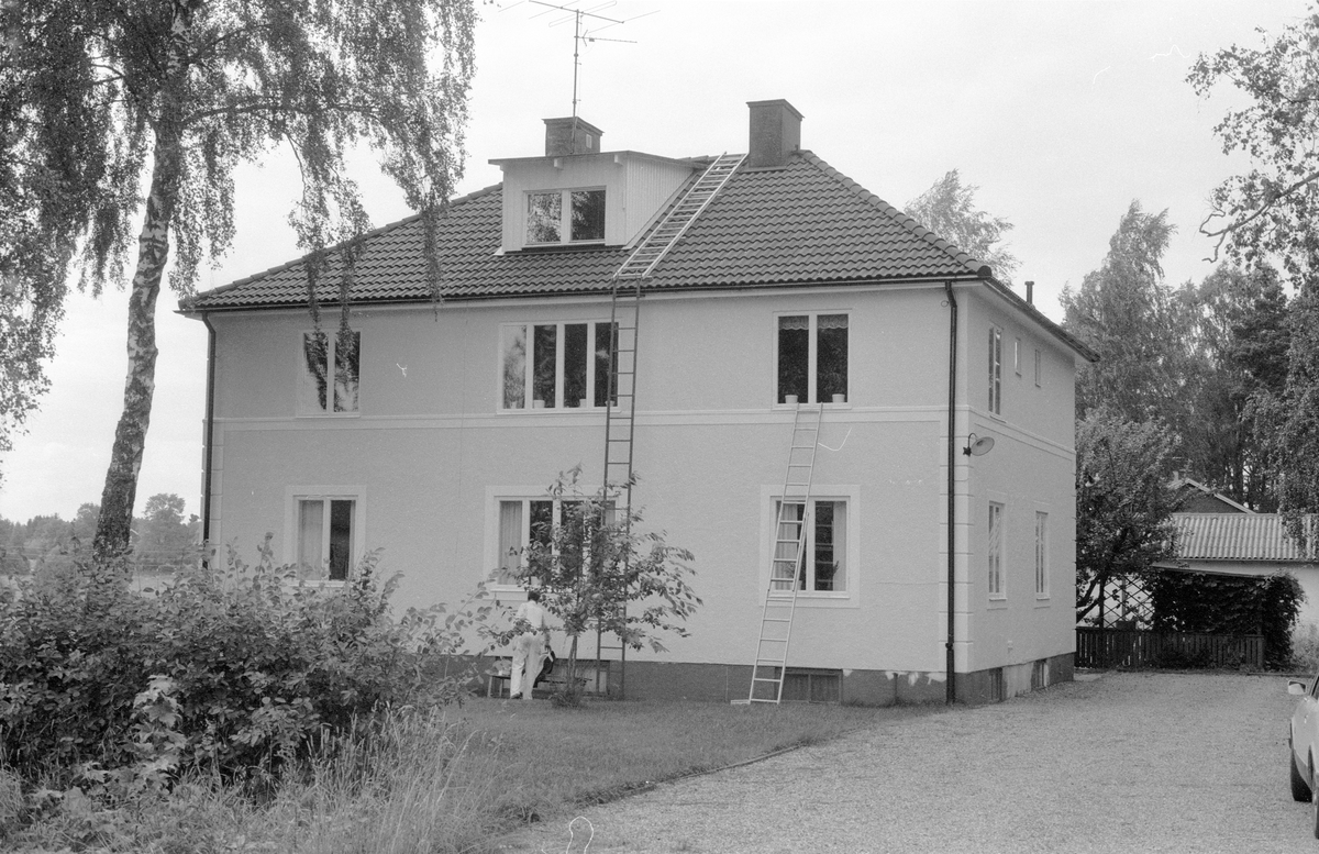 Bostadshus, Aldero, Gränsta, Knutby socken, Uppland 1987