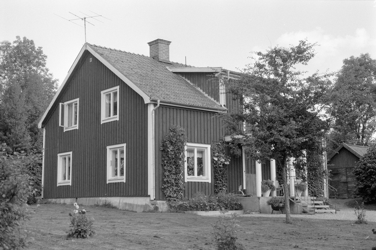 Bostadshus, Rickeby 3:3, Rickeby, Knutby socken, Uppland 1987