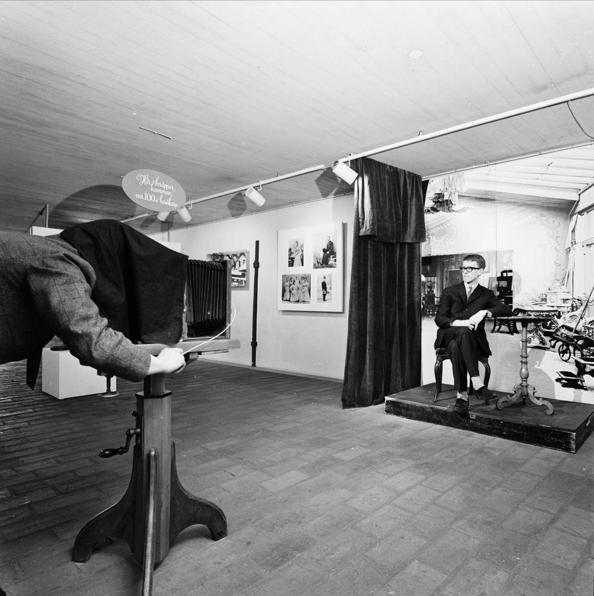 UNT:s unika fotoskörd visas på Upplandsmuseet, Uppsala 1966