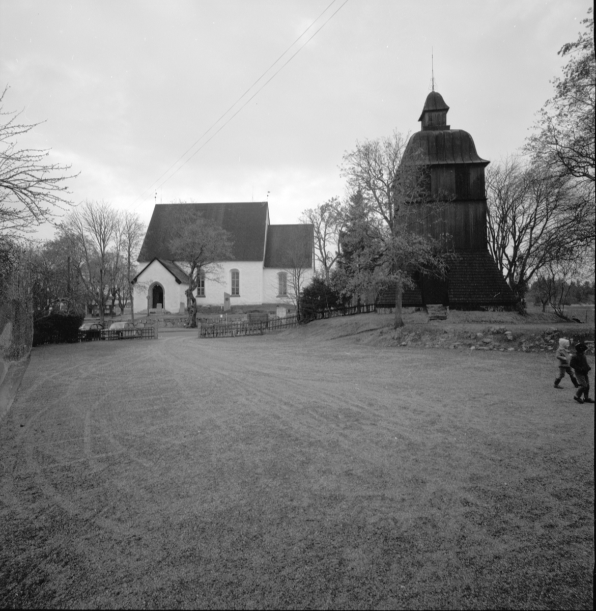Börje kyrka, Uppland 1960