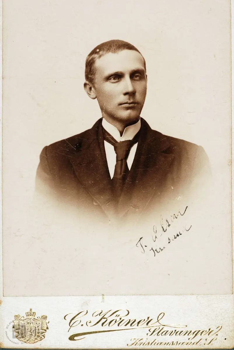 Portrett av Theodor Ågedal, Grindheim