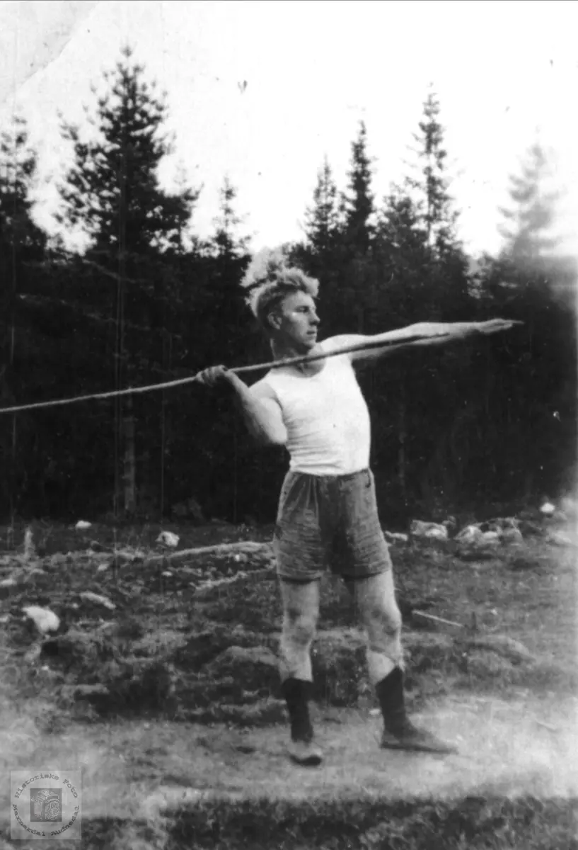 Knut Hefteli som idrettsmann, Bjelland.
