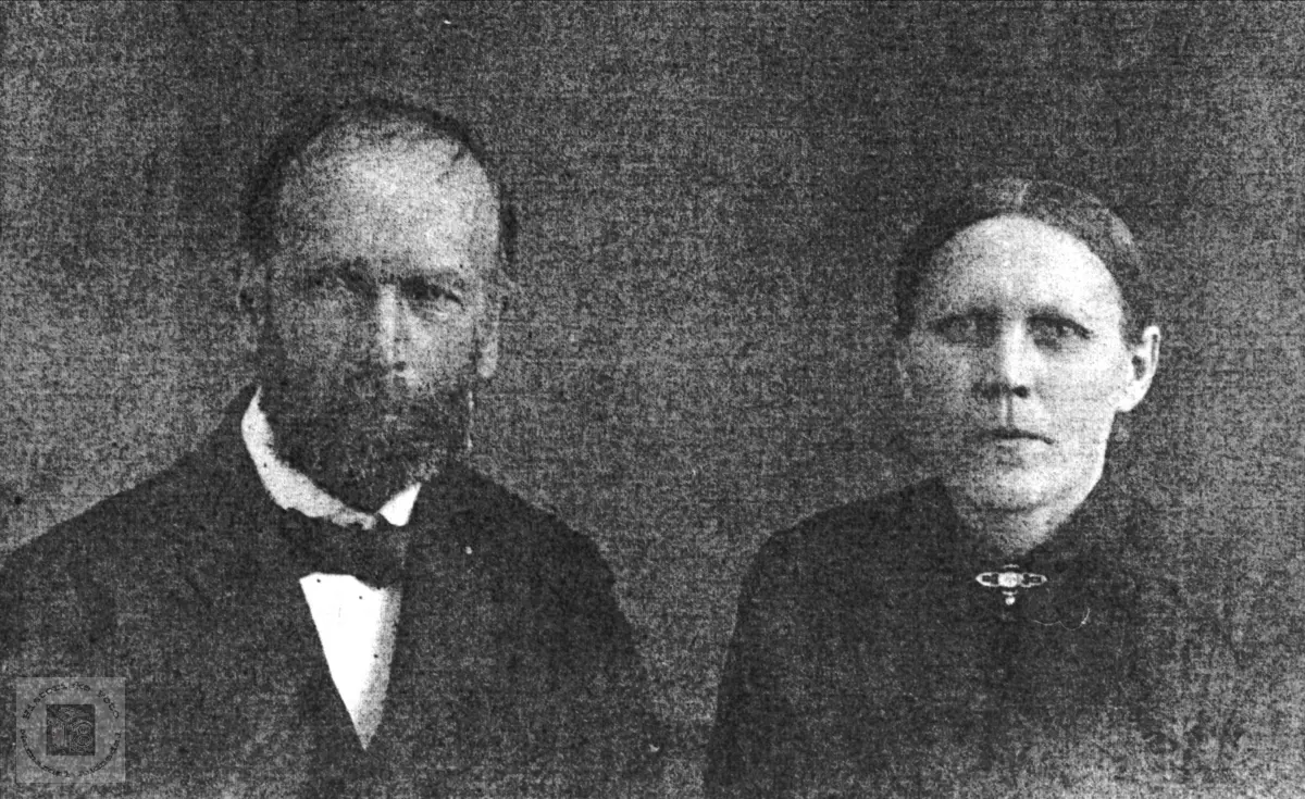 Ekteparet Reinert og Aasine Røkking, Øyslebø.