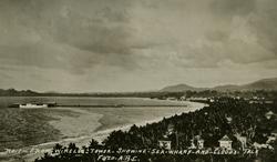 Norsk fruktskip lastes i Tela.