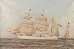 Bark 'Magne' av Tønsberg [Oljemaleri]