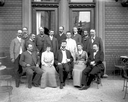 Tandlægegruppen på Logeterassen 1902