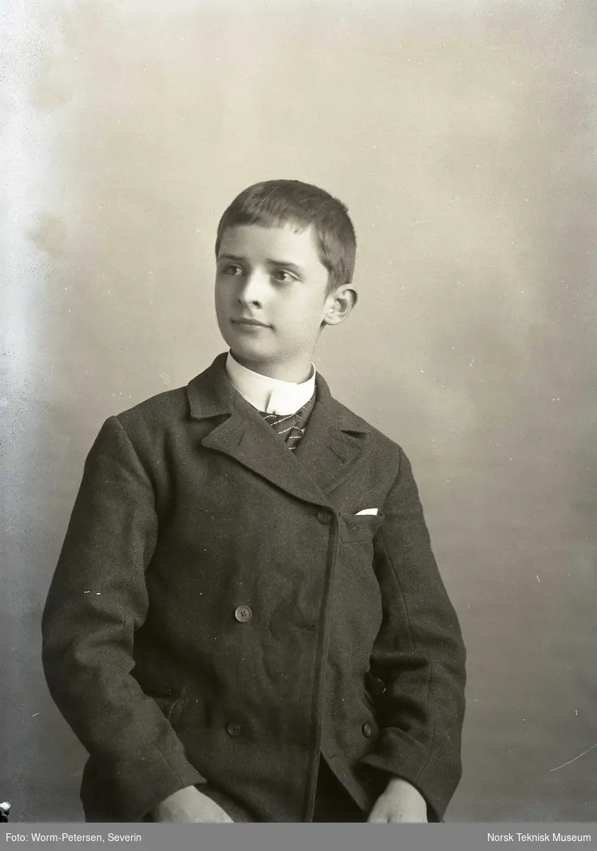 Portrett av gutt, lagmann Vogts sønn