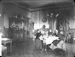 Sandakerveien, interiør spisesalen