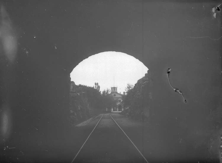 Enligt text som medföljde bilden: "Carlskrona. Tunneln 23/9 07."