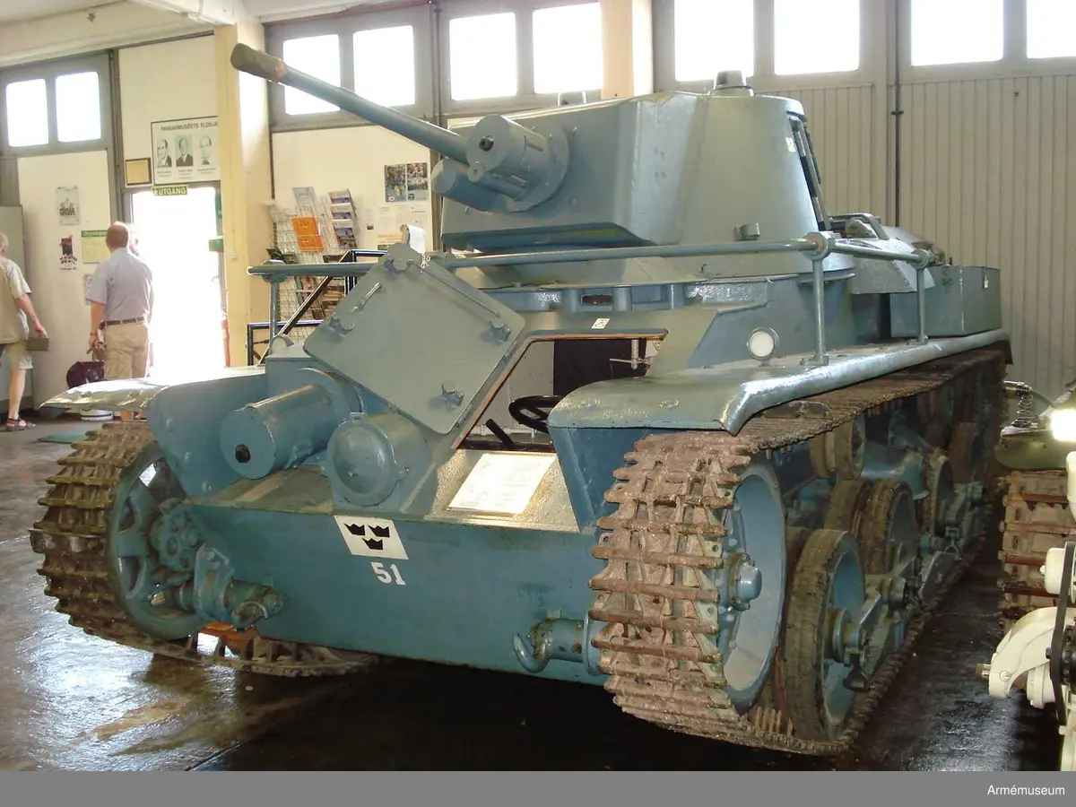 Stridsvagn m/1931 - Armémuseum / DigitaltMuseum