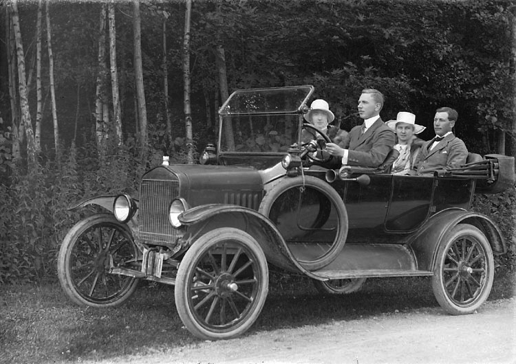 Biltur i augusti 1920